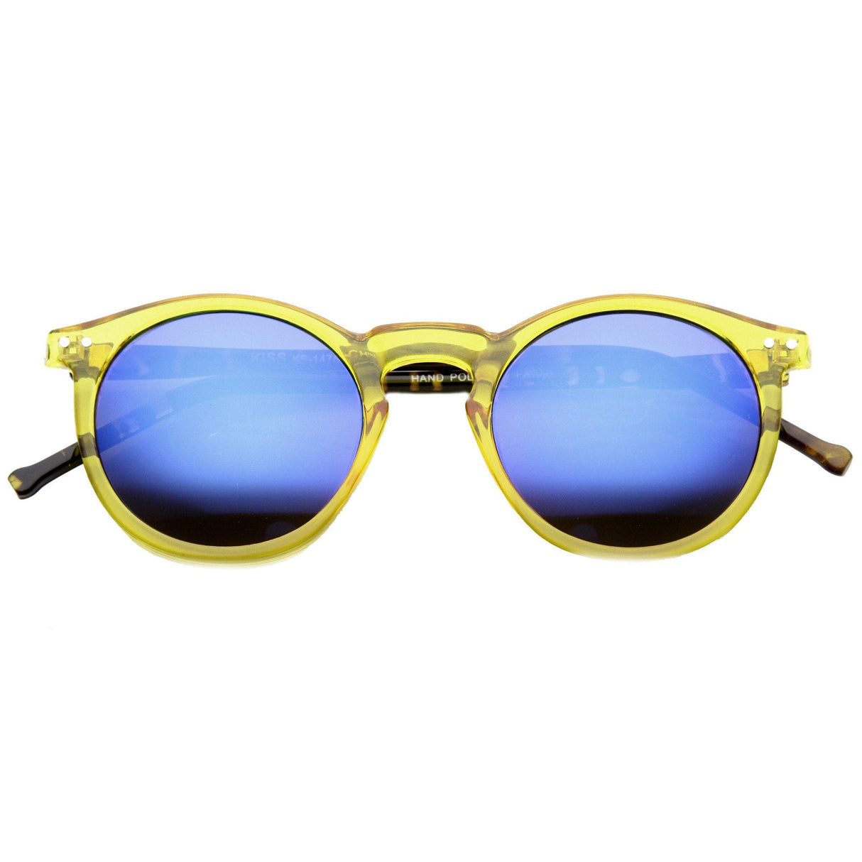 P3 Dapper 1920's Vintage Inspired Round Sunglasses 8637 from zeroUV