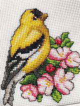 Birds 118CS Counted Cross-Stitch Kit From Wizardi