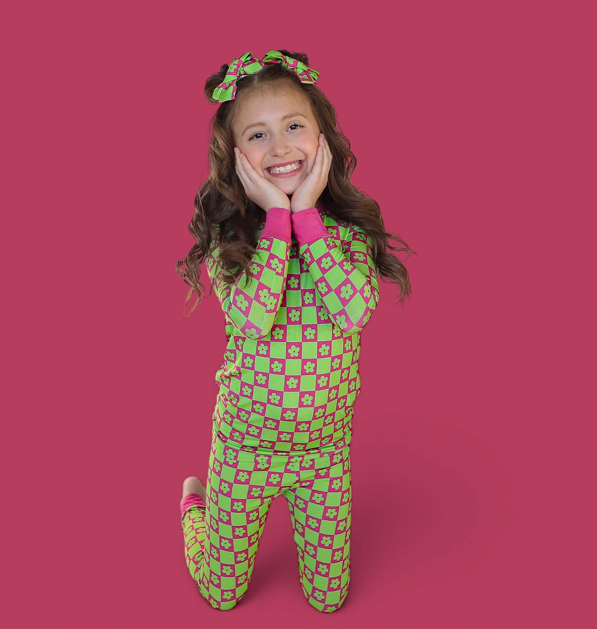 WILD DAISY CHECKERS DREAM SET from DREAM BIG LITTLE CO