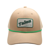 Green Rope Tan Trucker Hat from Talon Golf LLC