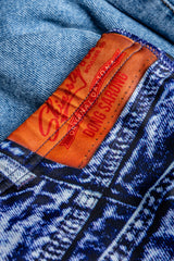 The Daytona Dong Sarong | Denim Print Swim Brief from Shinesty