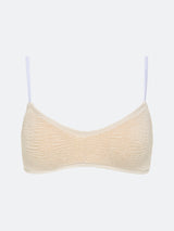 BALBOA LOW SCOOP BIKINI TOP - SAND From ELYSIIAN