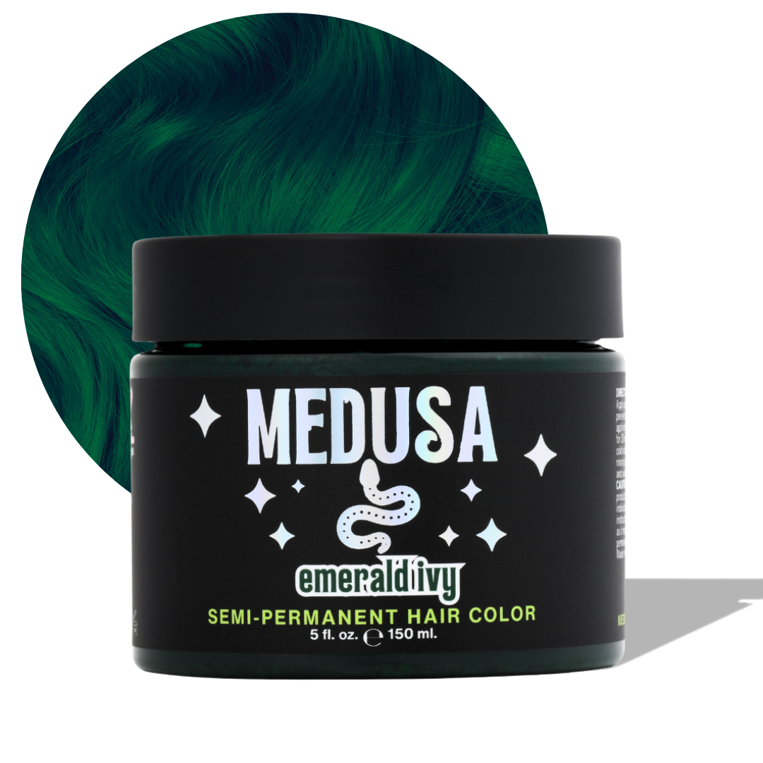 Medusa Hair Color - Emerald Ivy from Medusa's Makeup