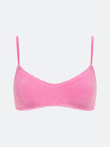 BALBOA LOW SCOOP BIKINI TOP - PINK From ELYSIIAN