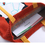 CUTE KNIT ANIMAL TOTE BAG from Ashlen