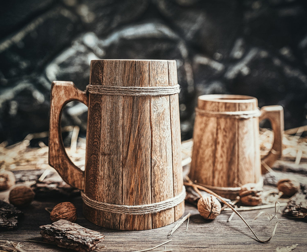 Wooden Tankard from Norse Tradesman