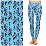MerWitch & Her MerCat Leggings by Miss Fluff x Lipstick & Chrome From Quirks!