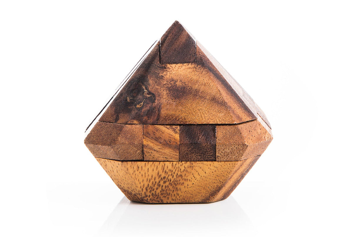 Diamond Puzzle - Japanese Wooden Puzzle from Kubiya Games