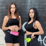 Water-Resistant Sport Waist Pack Running Belt with Reflective Strip from Jupiter Gear