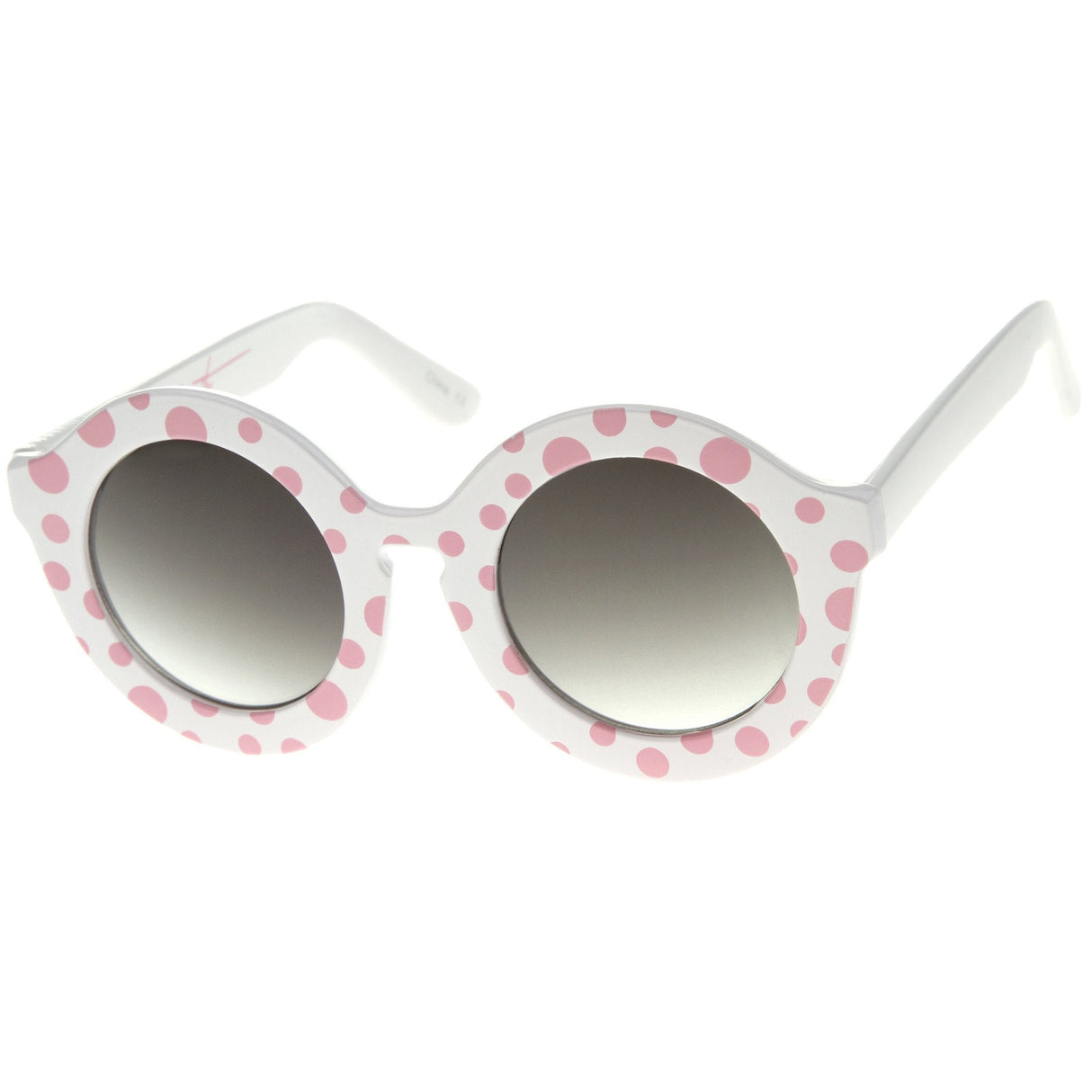 Valley City X zeroUV Retro Round Spunky Sunglasses A539 from zeroUV