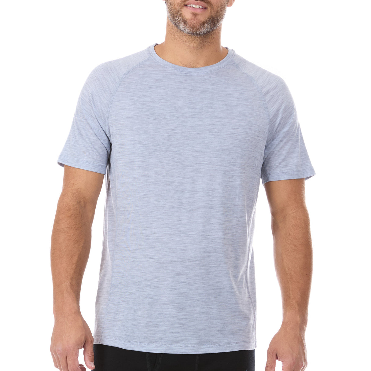 Microweight - Men's Wool Raglan T-Shirt Woolverino from Minus33 Merino Wool Clothing