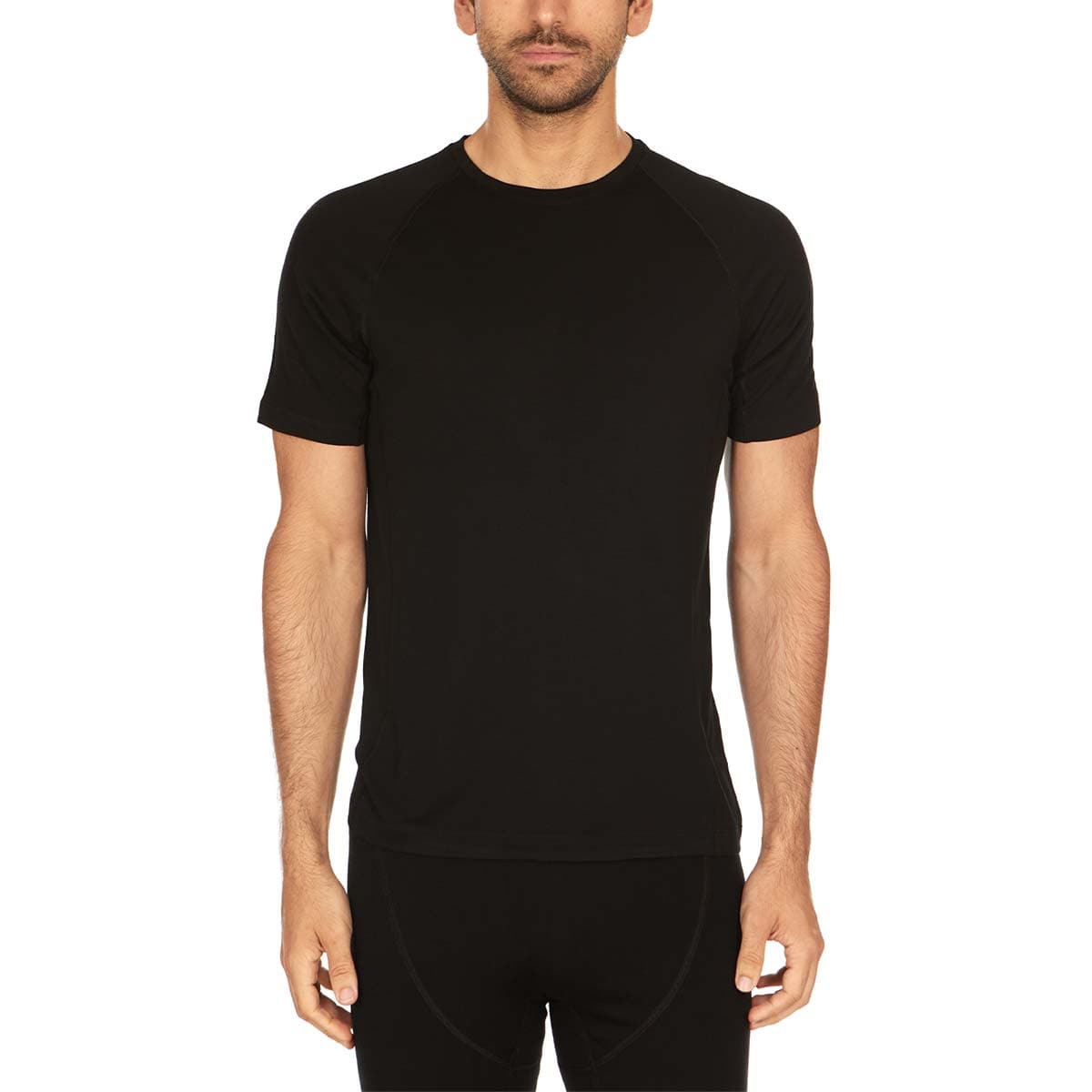 Microweight - Men's Wool Raglan T-Shirt Woolverino from Minus33 Merino Wool Clothing