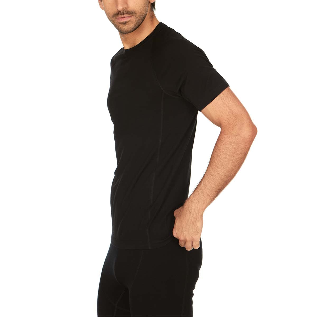 Microweight - Men's Wool Raglan T-Shirt Woolverino from Minus33 Merino Wool Clothing