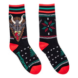 Krampus & Kwampus Holiday Crew Sock Pack | 2 Designs from FootClothes