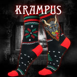 Krampus Sweater Crew Socks from FootClothes