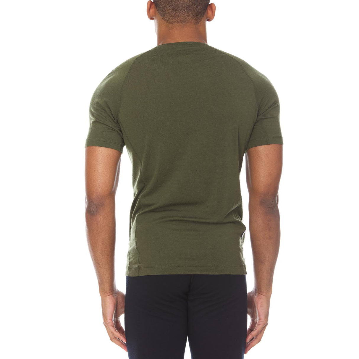 Microweight - Men's Wool Raglan T-Shirt Woolverino from Minus33 Merino Wool Clothing