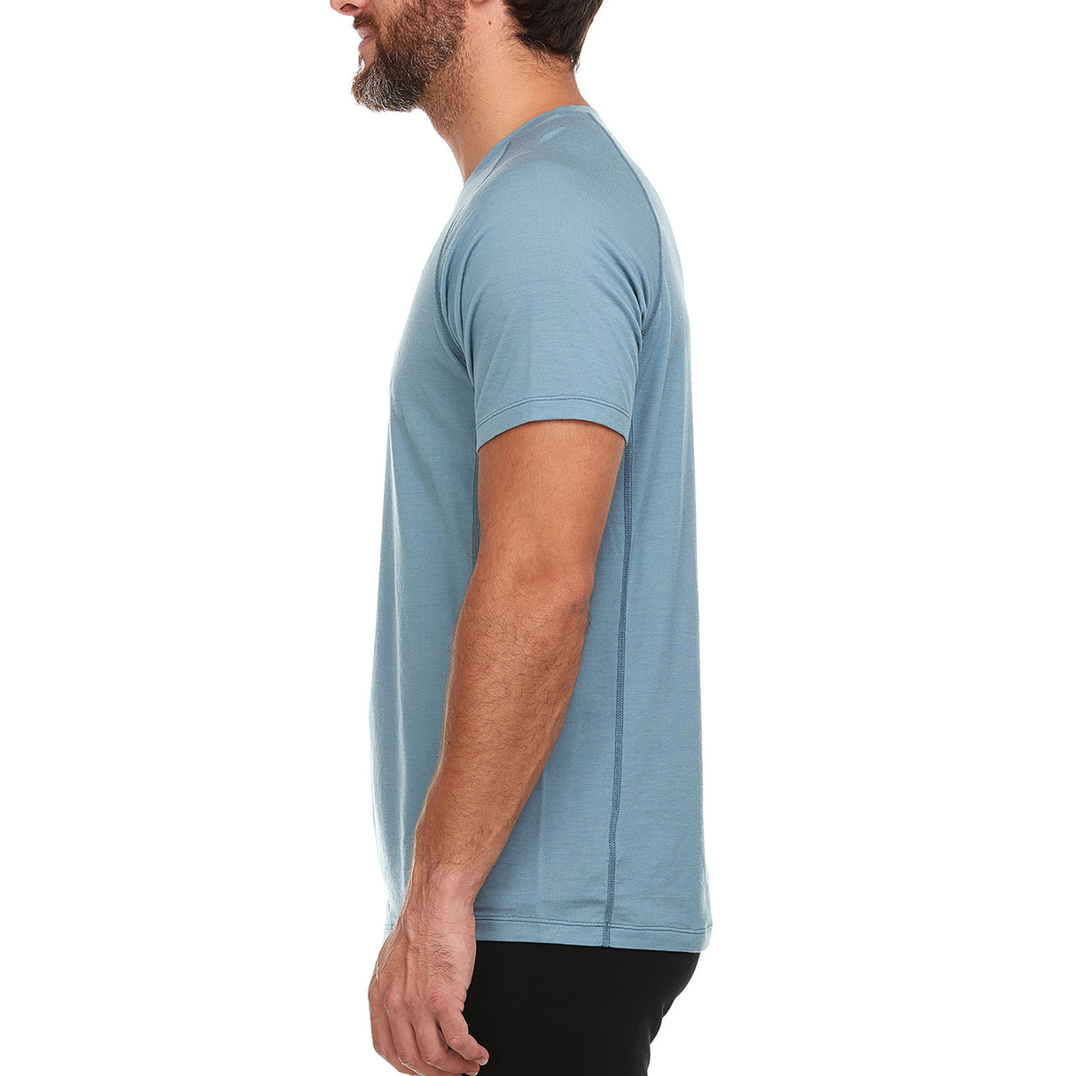 Microweight - Men's Wool Raglan T-Shirt Woolverino from Minus33 Merino Wool Clothing