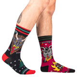 Krampus & Kwampus Holiday Crew Sock Pack | 2 Designs from FootClothes
