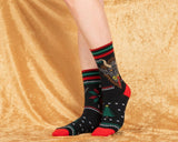 Krampus Sweater Crew Socks from FootClothes