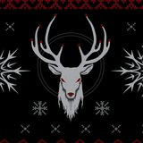 Krampus & Beelzebuck Holiday Crew Sock Pack  | 2 Designs from FootClothes