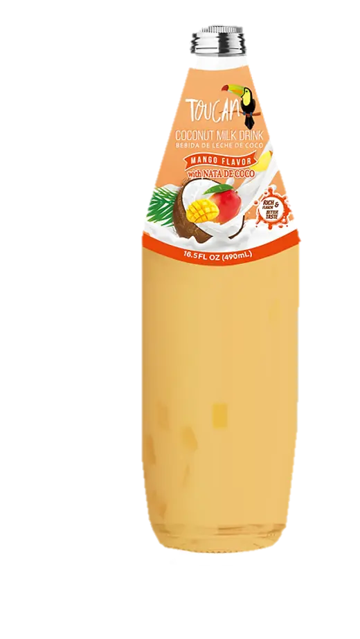 Toucan Coconut Milk with Nata de Coco Mango 16.3 oz From Mexmax INC.
