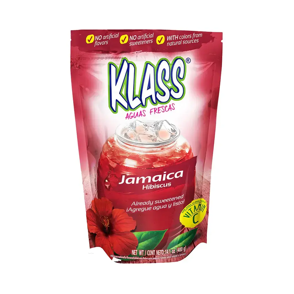 Klass Listo Jamaica Drink Mix Powder 14.1 oz from Mexmax INC.