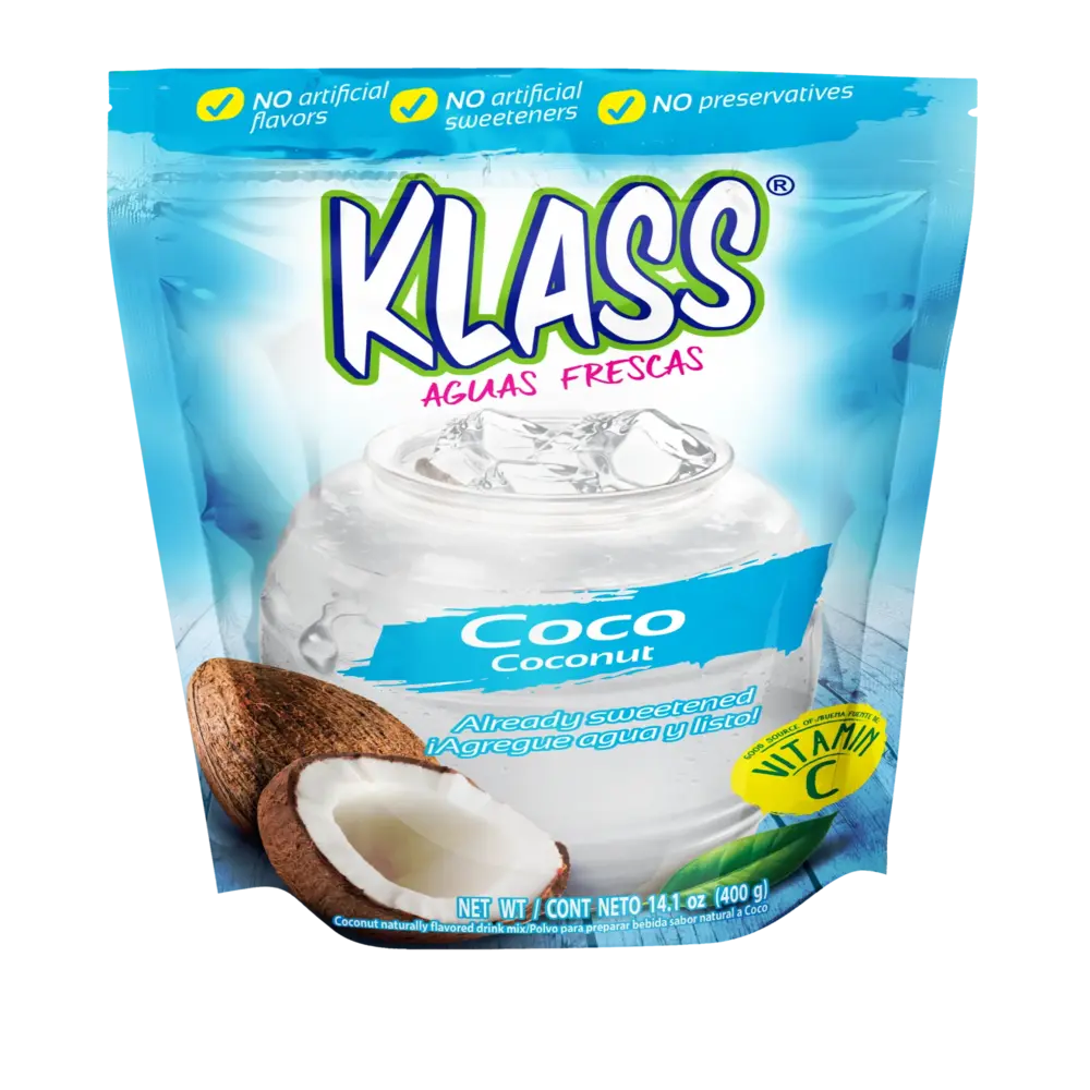 Klass Listo Coco Drink Mix Powder 14.1 oz from Mexmax INC.