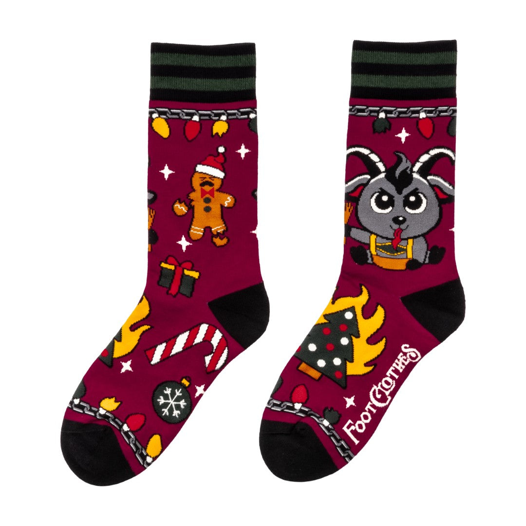 Kwampus Holiday Crew Socks from FootClothes