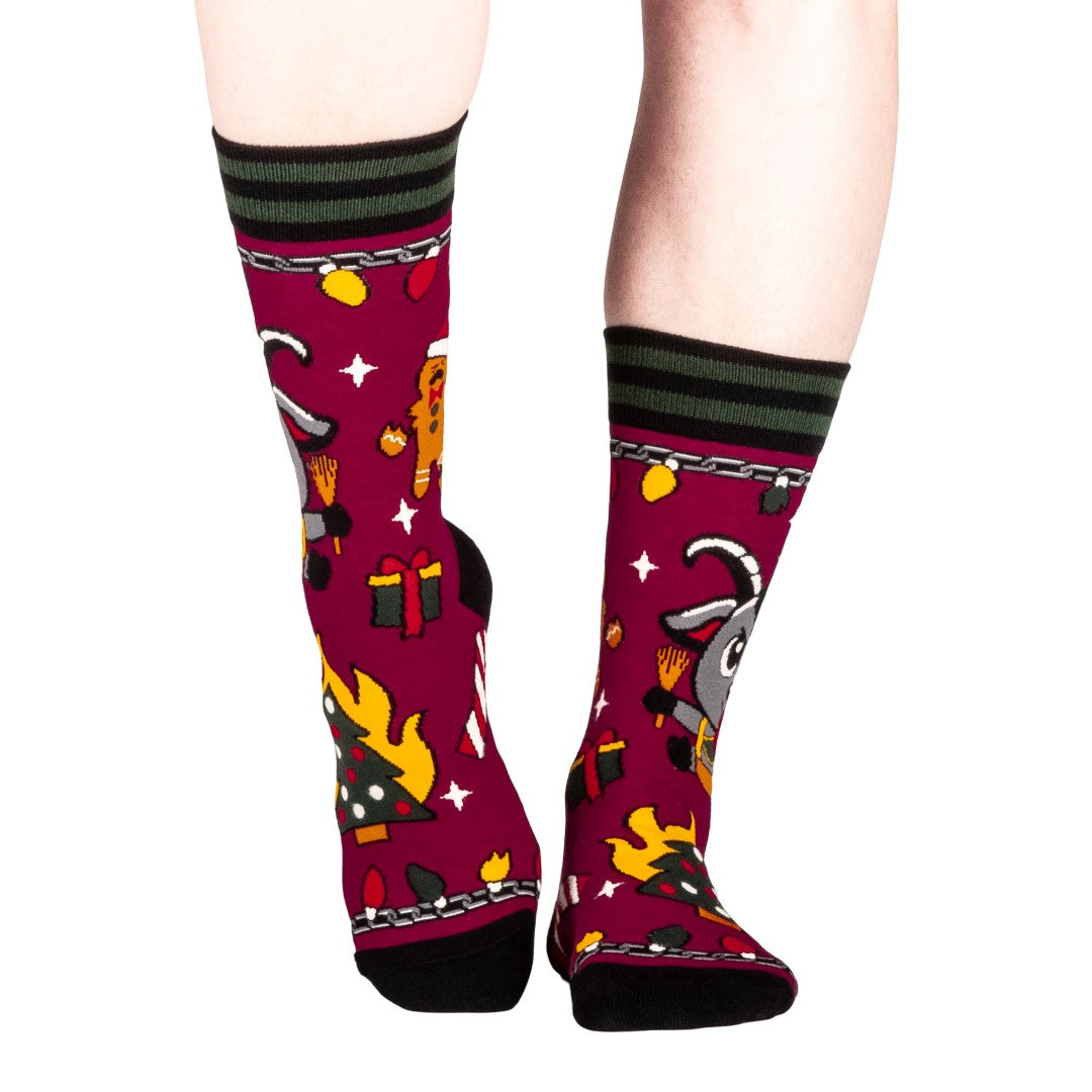 Kwampus Holiday Crew Socks from FootClothes