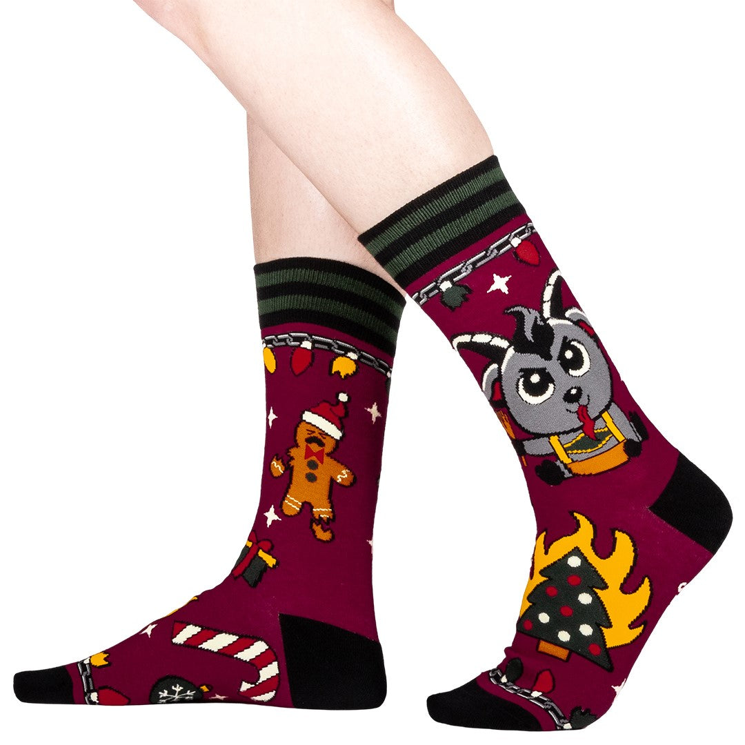 Kwampus Holiday Crew Socks from FootClothes