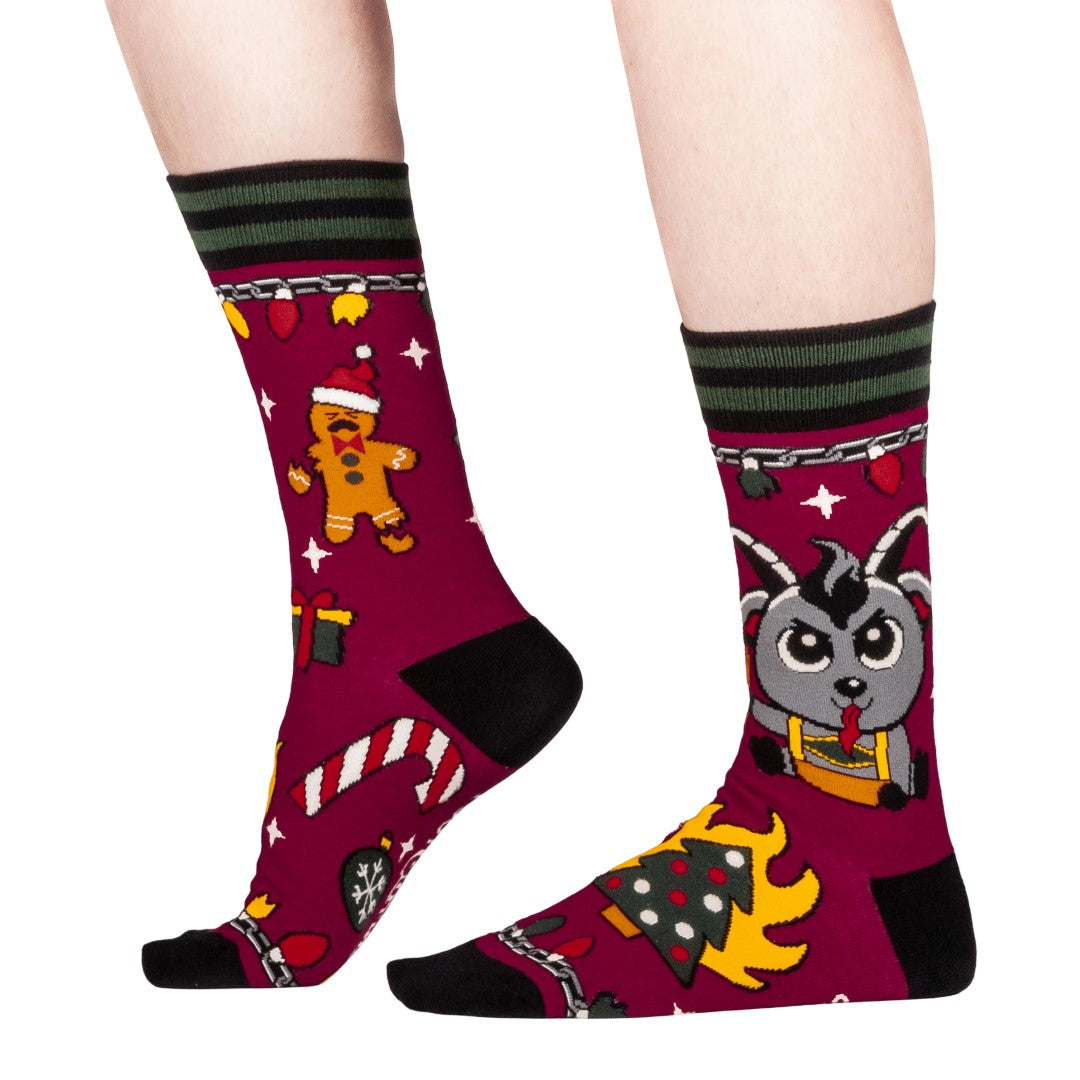 Kwampus Holiday Crew Socks from FootClothes