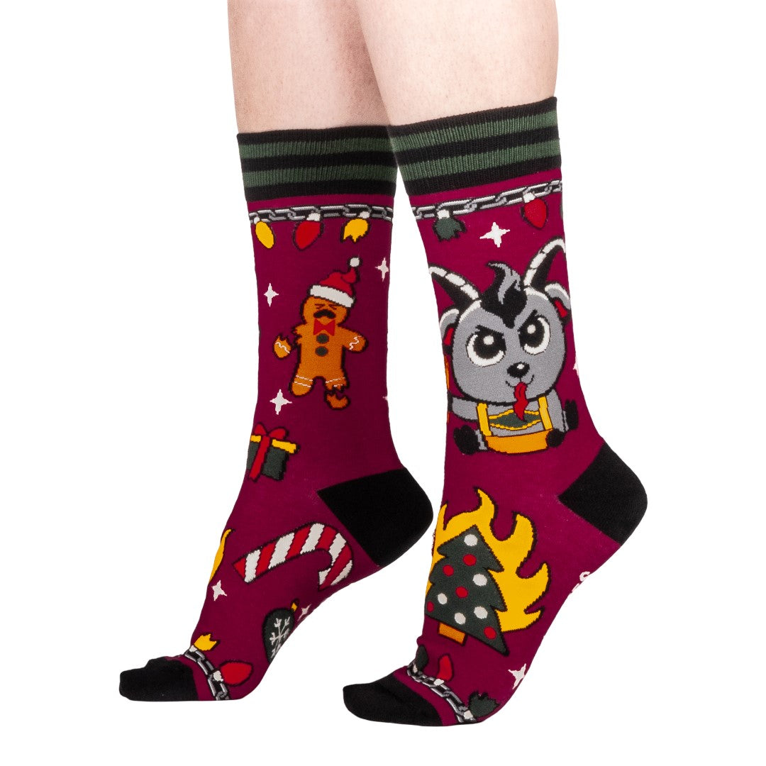 Kwampus Holiday Crew Socks from FootClothes