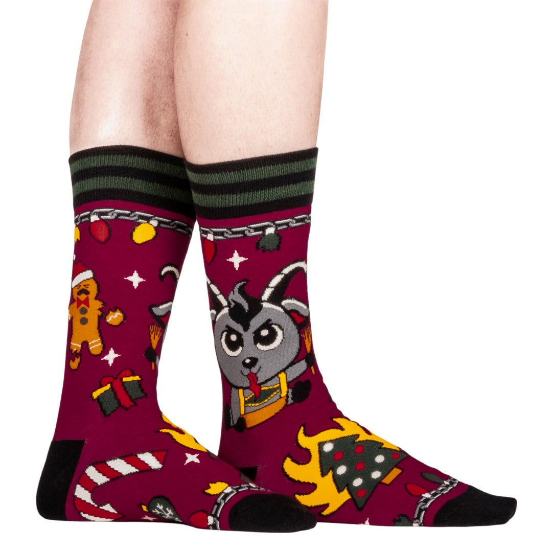 Kwampus Holiday Crew Socks from FootClothes