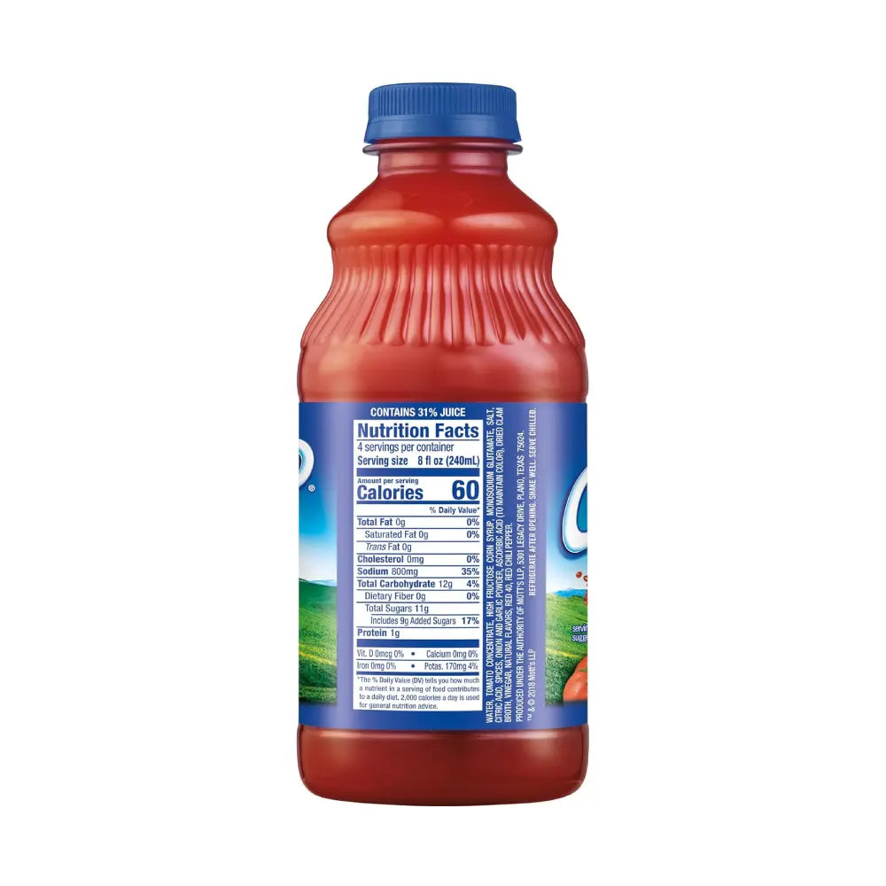 Clamato Tomato Cocktail Picante 32 oz from Mexmax INC.