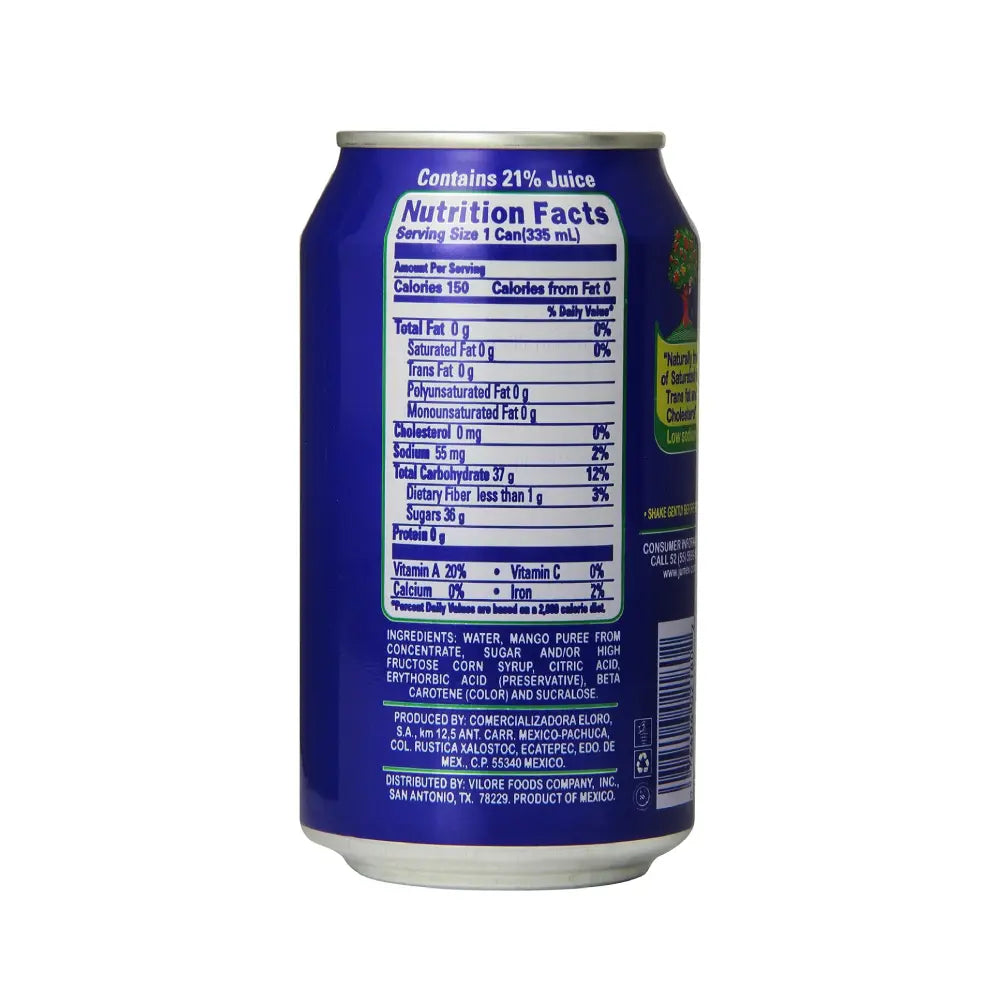 Jumex Mango Nectar 24 units (11.3 oz/unit) From Mexmax INC.