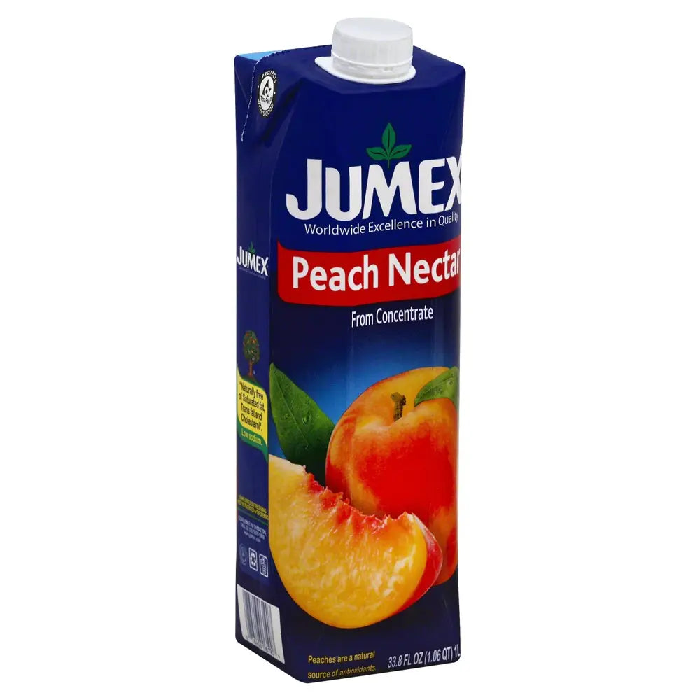Jumex Tetra Pack Peach Nectar 12 units (33.8 oz/unit) from Mexmax INC.