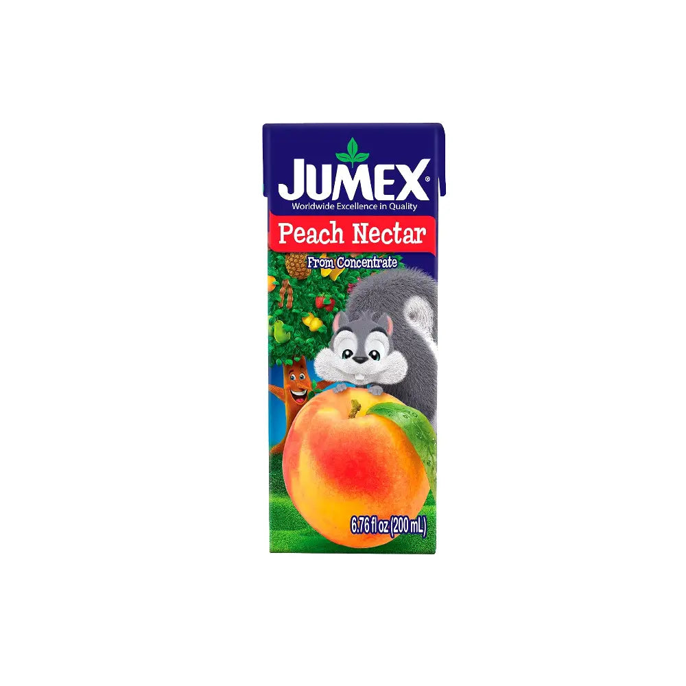 Jumex Mini Tetra 3pk Peach Nectar 8 units (3 pk/unit) From Mexmax INC.