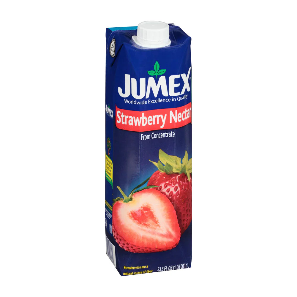Jumex Tetra Pack Strawberry Nectar 12 units (33 oz/unit) From Mexmax INC.