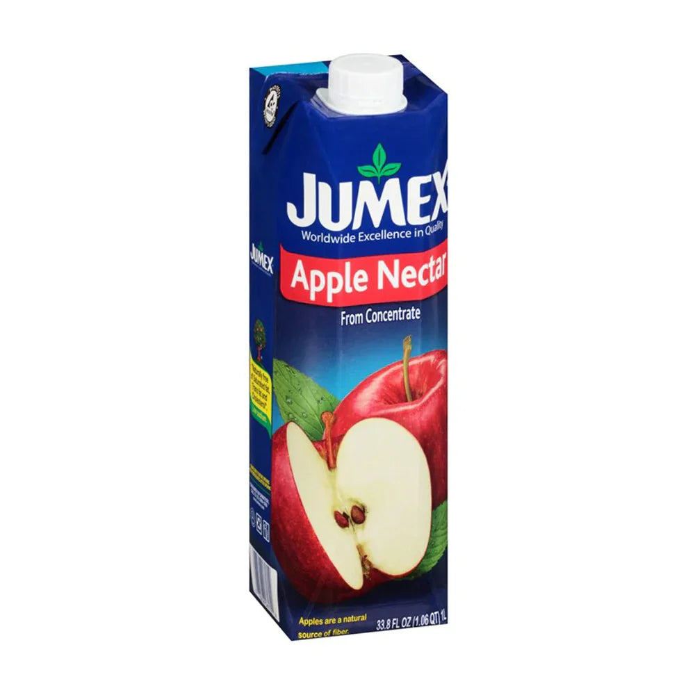 Jumex Tetra Pack Apple Nectar 12 units (33.8 oz/unit) From Mexmax INC.