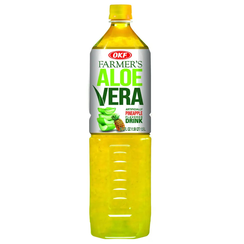 Okf Aloe Vera Drink Pineapple 12 units (1.5 L/unit) From Mexmax INC.