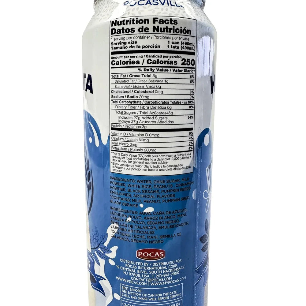 Pocasville Horchata Drink 16.5 oz from Mexmax INC.