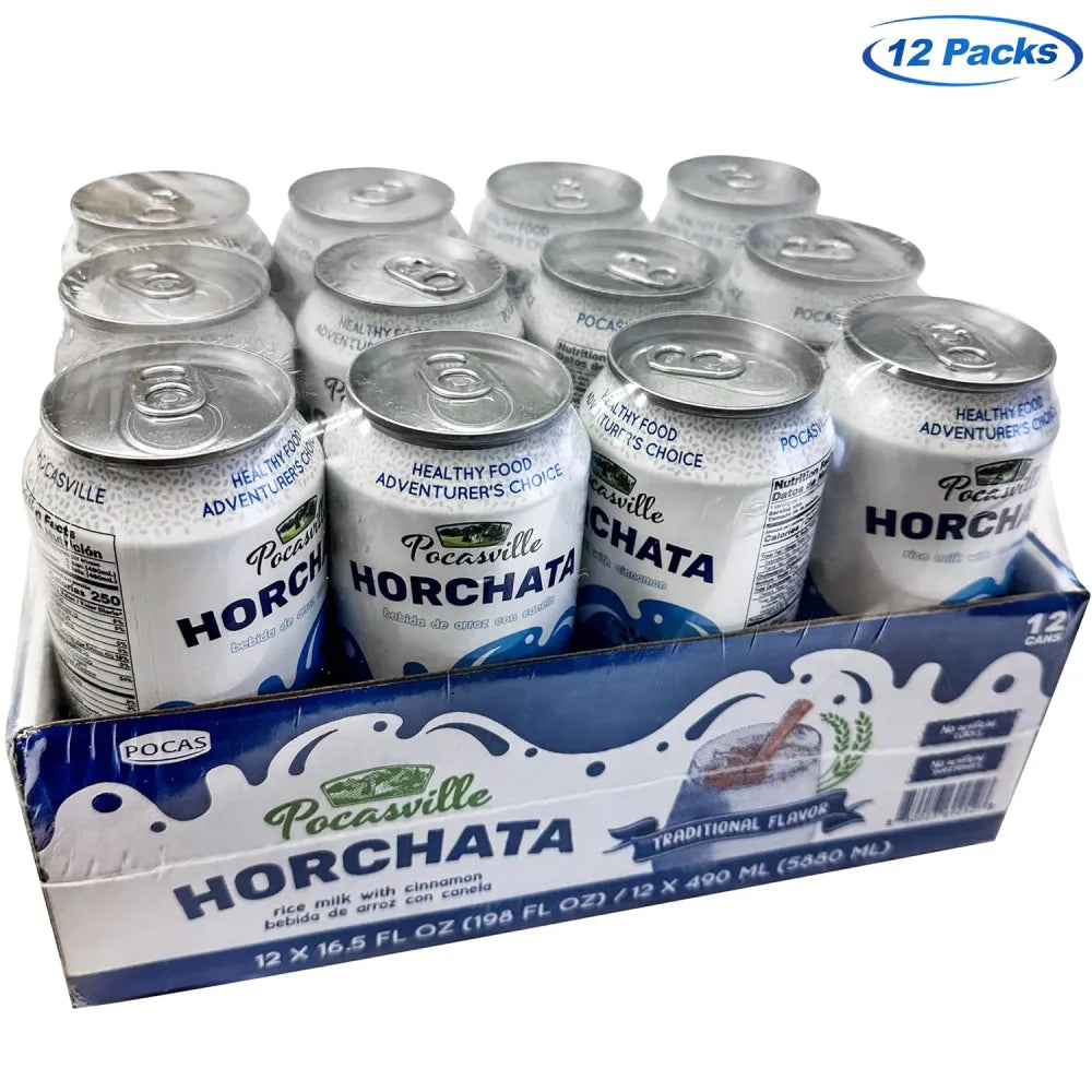 Pocasville Horchata Drink 16.5 oz from Mexmax INC.