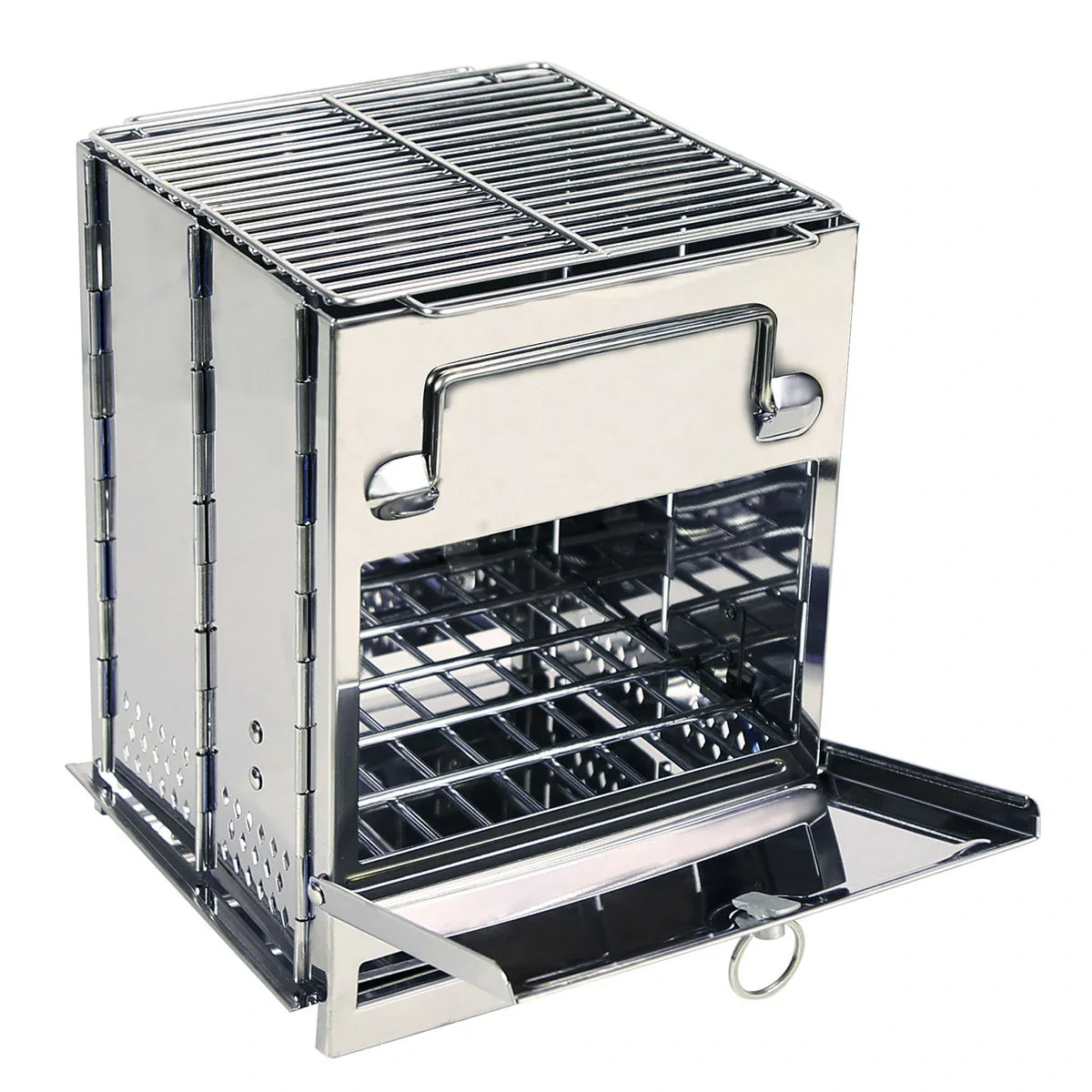 Wood Burning Camping Stove Folding with Pot Stand From Redcamp