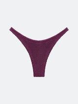 BALBOA CHEEKY BIKINI BOTTOM - PLUM From ELYSIIAN