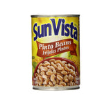 Sunvista Pinto Beans 12 units of 15 oz cans from Mexmax INC.