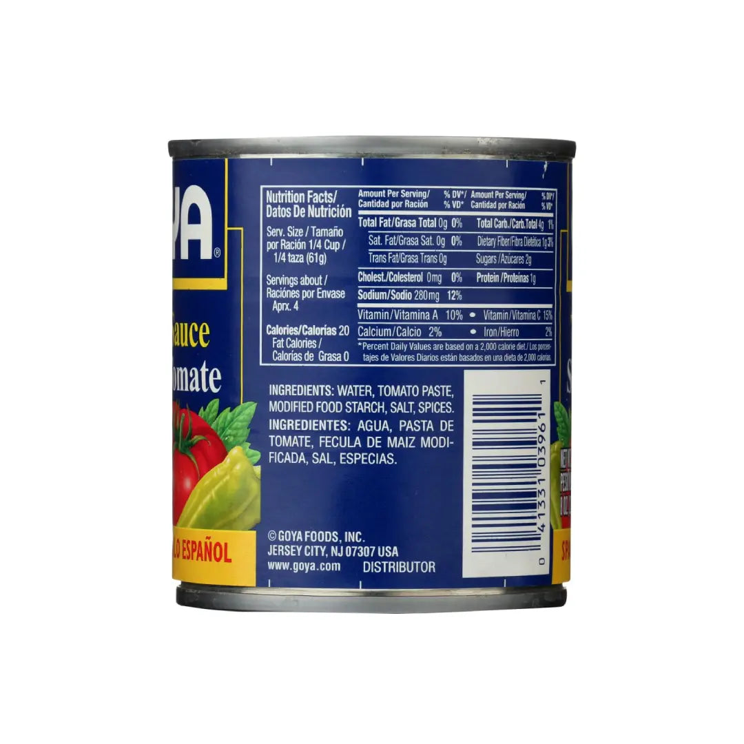 Goya Tomato Sauce 8 oz from Mexmax INC.