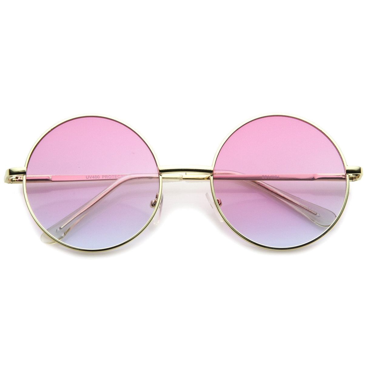 Retro Festival Oversize Round Color Lens Sunglasses A134 from zeroUV
