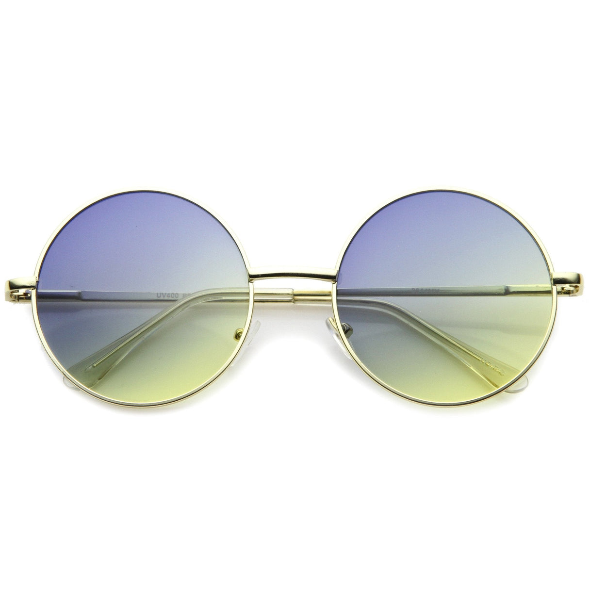Retro Festival Oversize Round Color Lens Sunglasses A134 from zeroUV