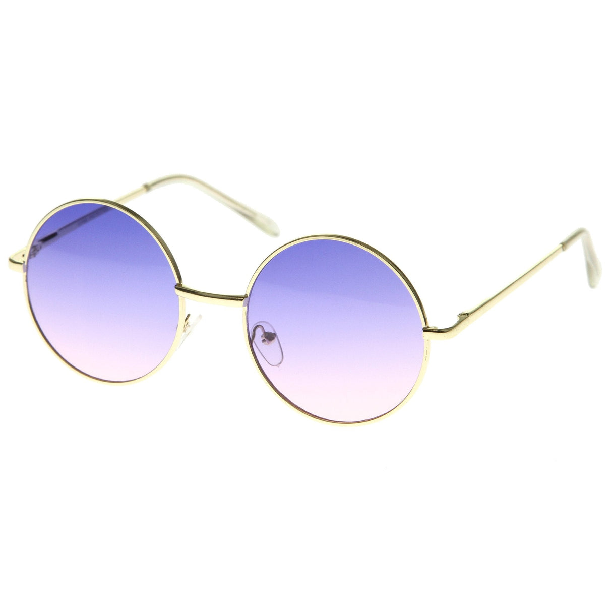 Retro Festival Oversize Round Color Lens Sunglasses A134 from zeroUV