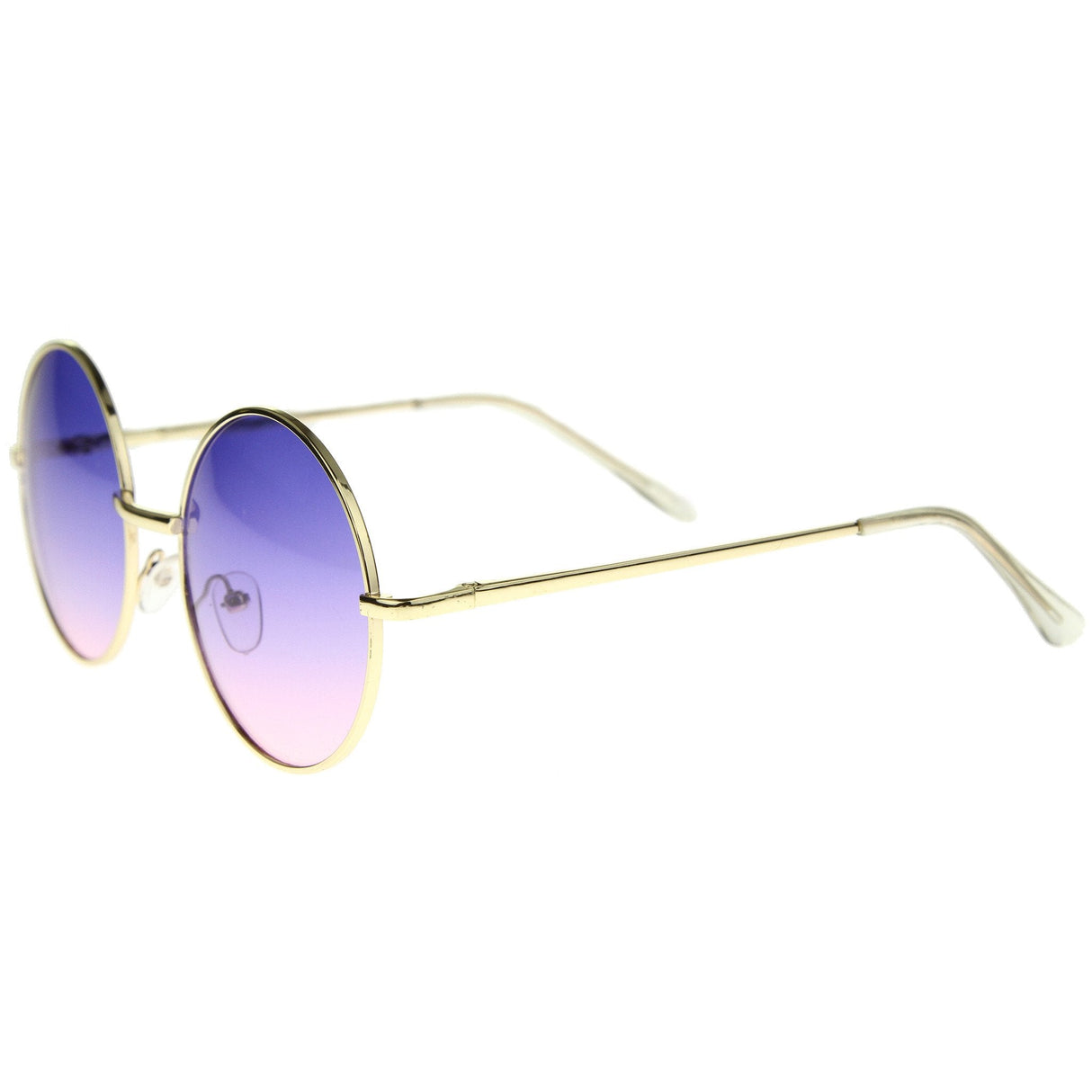 Retro Festival Oversize Round Color Lens Sunglasses A134 from zeroUV